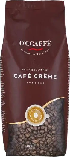 Изображение товара Кофе в зернах O'ccaffe Cafe Creme Professional (1кг)