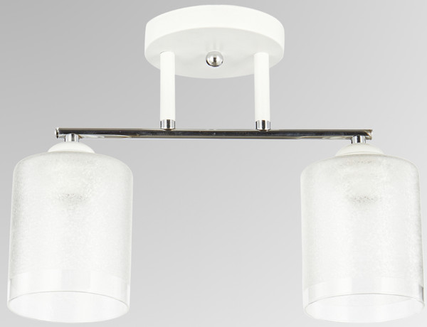 Изображение товара Потолочный светильник Aitin-Pro НПБ 02-2x60-101 / 6196/2 (белый/хром)