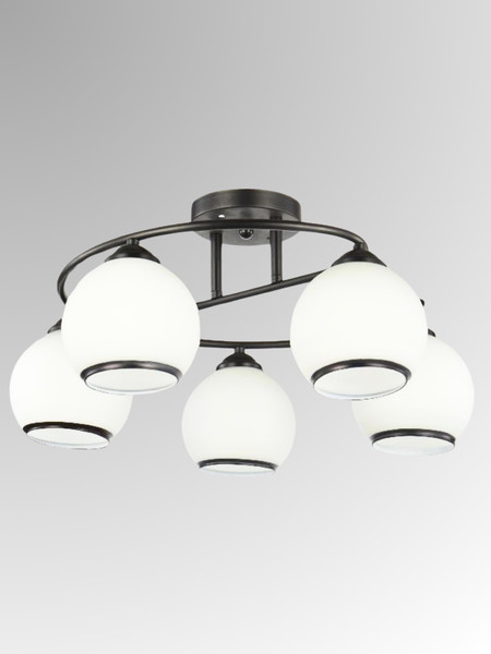 Изображение товара Люстра Aitin-Pro НПБ 02-5x60-101 / 6208/5 (черный)