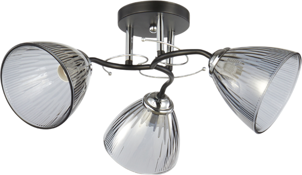 Изображение товара Люстра Aitin-Pro НПБ 02-3x60-101 / 6223/3 (черный/хром)
