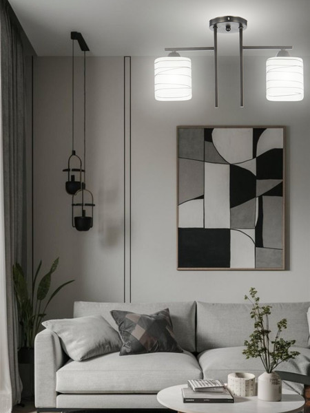 Изображение товара Потолочный светильник Aitin-Pro НПБ 02-2x60-101 / 6246/2 (черный)