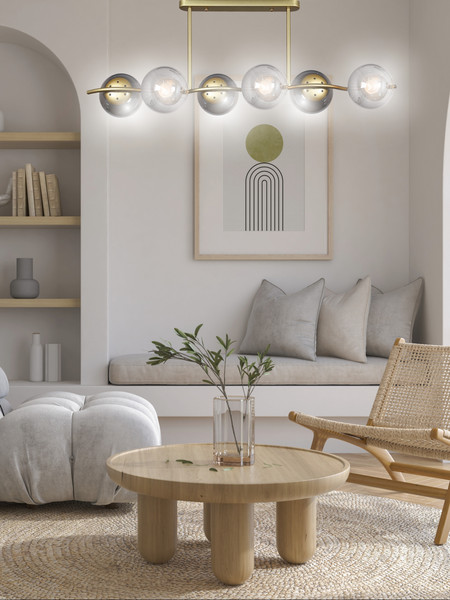 Изображение товара Люстра Aitin-Pro НСБ 01-6х60-101 / N36363/6 (золото)