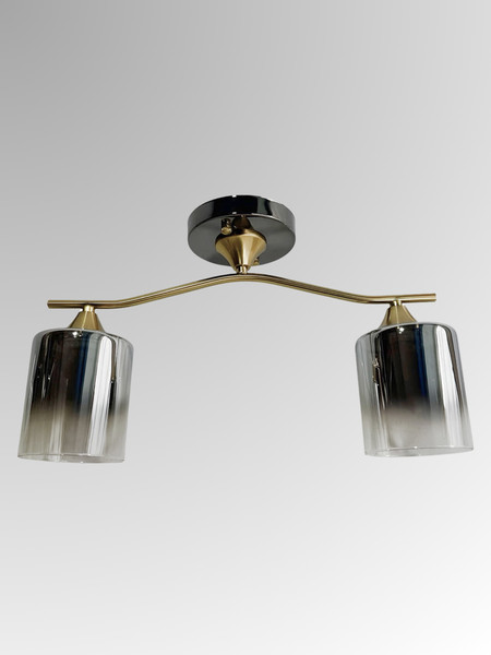 Изображение товара Потолочный светильник Aitin-Pro НПБ 02-2x60-102 / N6413/2 (медь/черный)