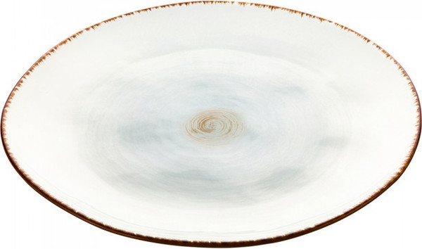 Изображение товара Тарелка столовая обеденная Elan Gallery Кантри / 760093 (голубой)