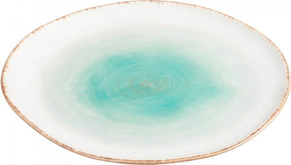 Изображение товара Тарелка столовая обеденная Elan Gallery Кантри / 760106 (бирюзовый)