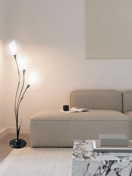 Изображение товара Торшер Aitin-Pro НТБ 05-3x40-107 / 6671/3 (черный)