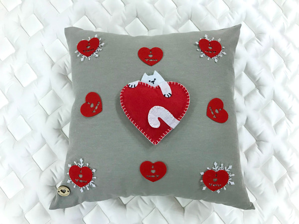 Изображение товара Подушка декоративная Coala Home День Святого Валентина 40x40