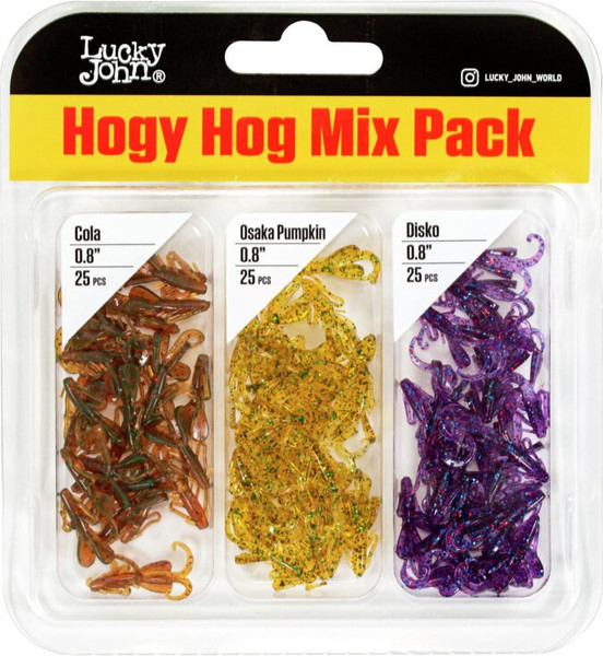 Изображение товара Мягкая приманка Lucky John Pro Series Hogy Hog / 140199-MIX1 (75шт)