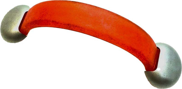 Изображение товара Ручка для мебели Poliplast 339-MO (горчичный/серебристый)