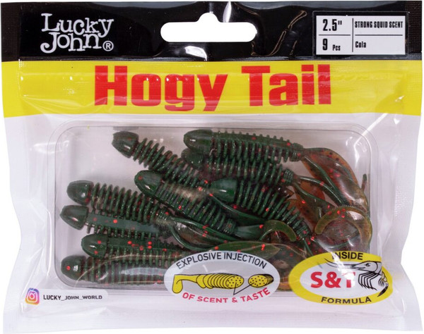 Изображение товара Мягкая приманка Lucky John Pro Series Hogy Tail / 140217-PA16 (9шт)
