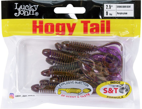 Изображение товара Мягкая приманка Lucky John Pro Series Hogy Tail / 140217-S13 (9шт)