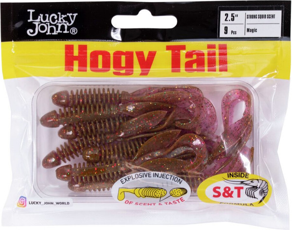 Изображение товара Мягкая приманка Lucky John Pro Series Hogy Tail / 140217-S14 (9шт)