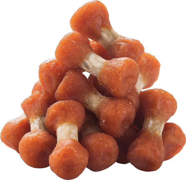 Изображение товара Набор лакомств для собак Деревенские лакомства Косточки из индейки (3x55г)