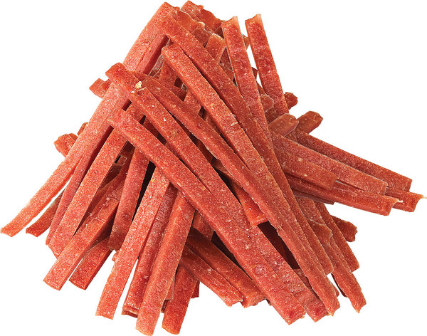 Изображение товара Набор лакомств для собак Деревенские лакомства Нежная нарезка с мясом гуся (5x55г)