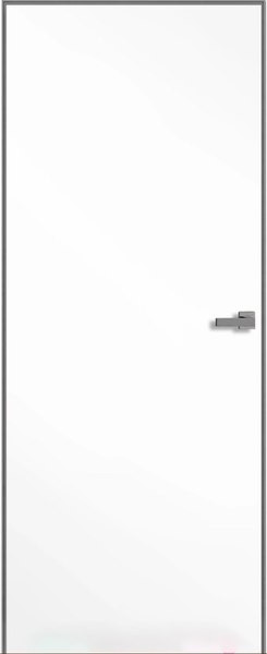 Изображение товара Дверь межкомнатная Velldoris Invisible Оптим 42 LR 60x200 М1895 SN Kubica K1019