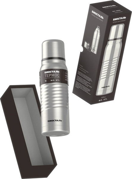 Изображение товара Термос для напитков Биосталь Экстрим BST-M (1л, матовый)