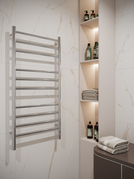 Изображение товара Полотенцесушитель электрический Terminus Аврора П10 500x1050 (quick touch)