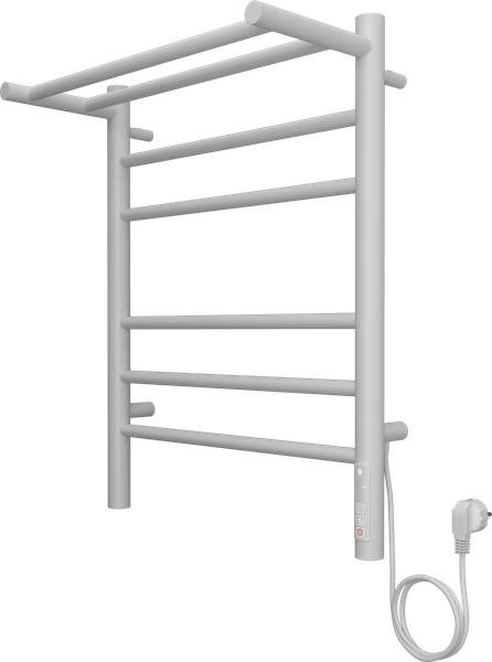 Изображение товара Полотенцесушитель электрический Terminus Аврора П6 450x600 (с полкой, quick touch, КС 9003)