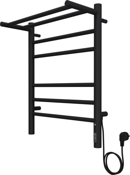 Изображение товара Полотенцесушитель электрический Terminus Аврора П6 450x600 (с полкой, quick touch, КС 9005)