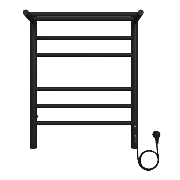 Изображение товара Полотенцесушитель электрический Terminus Аврора П6 450x600 (с полкой, quick touch, КС 9005)