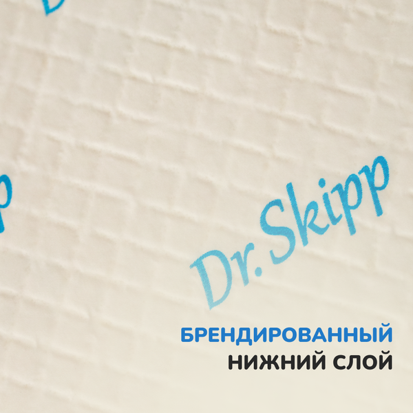 Изображение товара Набор пеленок одноразовых детских Dr.Skipp Premium Max с суперабсорбентом 60x40 (60шт)