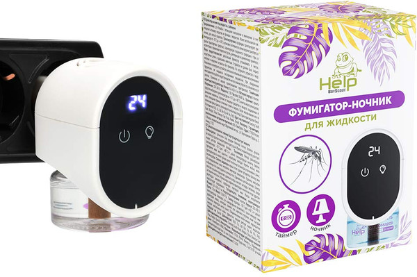 Изображение товара Электрофумигатор Help 80555