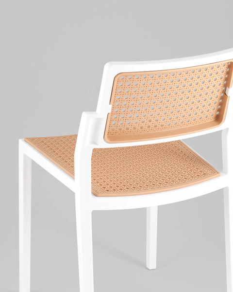 Изображение товара Стул пластиковый Stool Group Milto 8059  (белый)