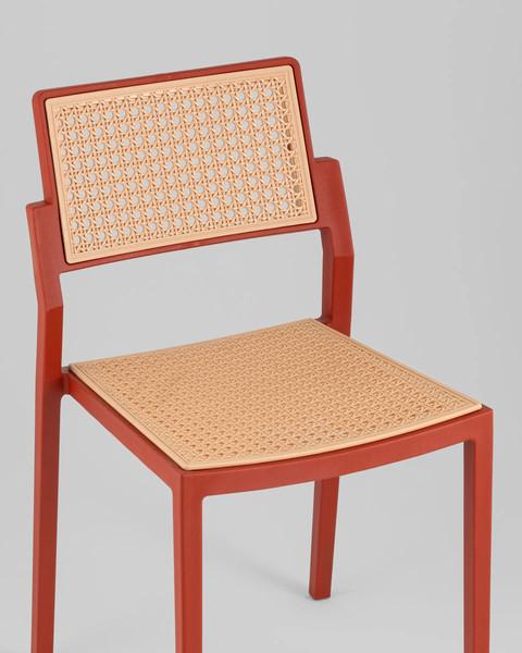 Изображение товара Стул пластиковый Stool Group Milto 8059 (красный)