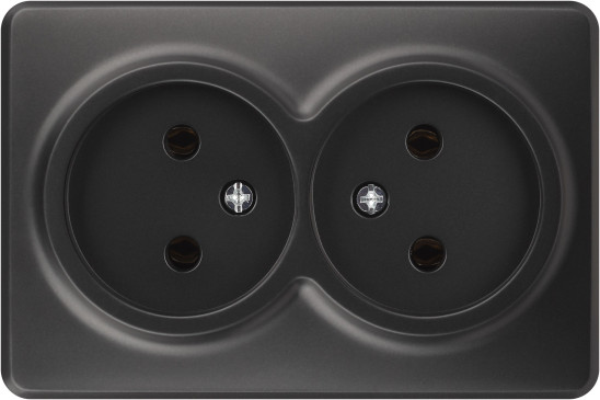 Изображение товара Розетка ЭРА Эксперт 11-2202-05 / Б0062997 (антрацит)