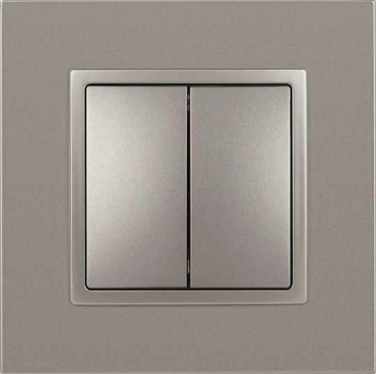 Изображение товара Выключатель ЭРА Elegance 14-1112-16 / Б0065798 (титан)