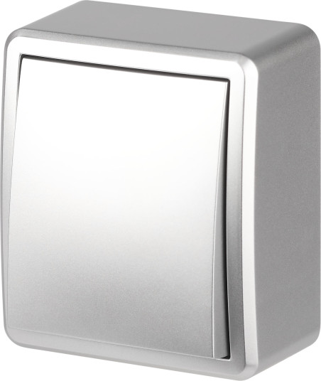 Изображение товара Выключатель ЭРА Эксперт 11-1203-03 / Б0062990 (алюминий)