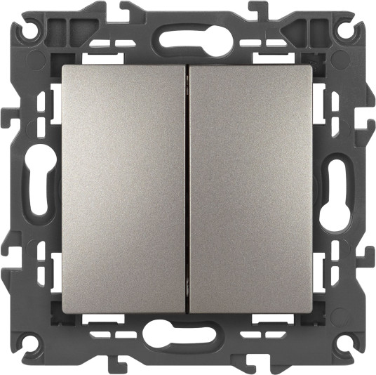Изображение товара Выключатель ЭРА Elegance 14-1106-16 / Б0065793 (титан)