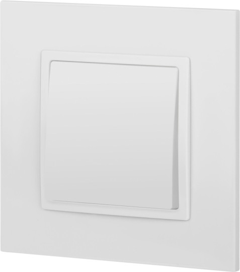 Изображение товара Выключатель ЭРА Elegance 14-1108-01М / Б0065805 (белый матовый)