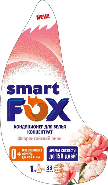 Изображение товара Кондиционер для белья Smart FOX Флорентийский пион / 190032 (1л)