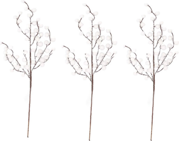 Изображение товара Искусственные ветки GrandSiti 84393-3 / L43CM