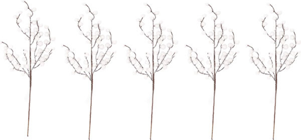 Изображение товара Искусственные ветки GrandSiti 84393-5 / L43CM