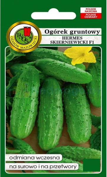 Изображение товара Семена PNOS Огурец Хермес Скерневицкий F1 ранний в гранулах (50шт)