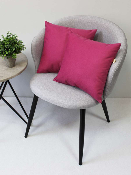 Изображение товара Комплект подушек декоративных MATEX Aria Premium Velours / 65-562 (2шт, фуксия)