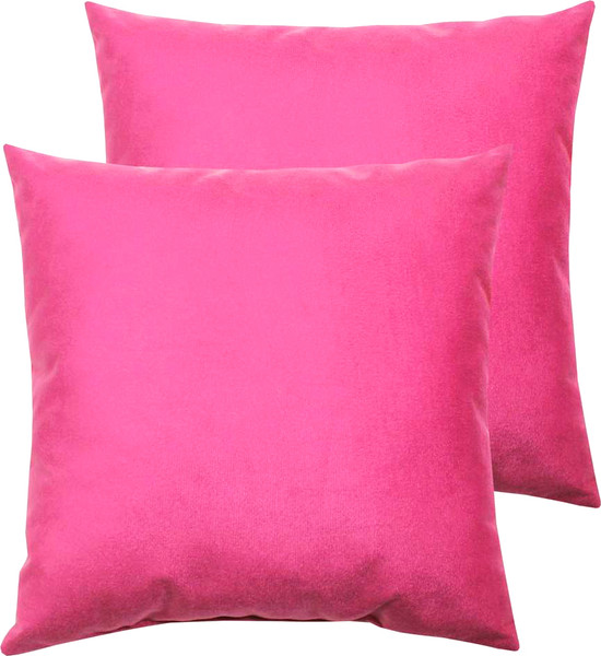 Изображение товара Комплект подушек декоративных MATEX Aria Premium Velours / 65-562 (2шт, фуксия)