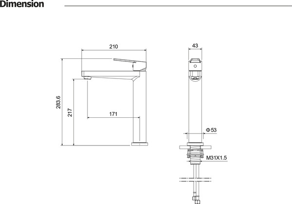 Изображение товара Смеситель Aquatek Lugano AQ1704CR