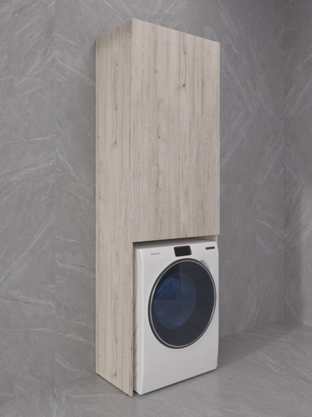 Изображение товара Шкаф-пенал для ванной Style Line Берлин 68см для СМ ЛДСП