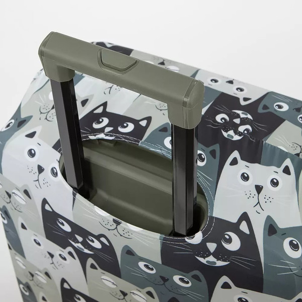 Изображение товара Чехол для чемодана Grott 210-LCS290-M-DCL (серый)