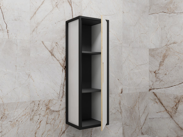 Изображение товара Шкаф-полупенал для ванной Style Line Сохо 36x110см Фанера