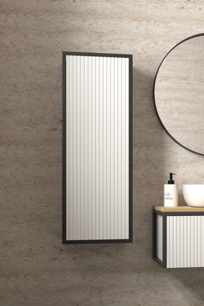 Изображение товара Шкаф-полупенал для ванной Style Line Сохо 36x110см МДФ Push