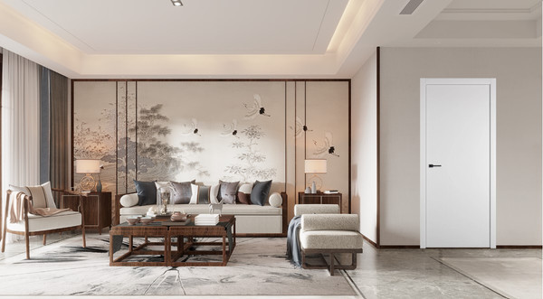 Изображение товара Дверь межкомнатная Emalex Basic Z 70x200 (Ice/ABS Black)