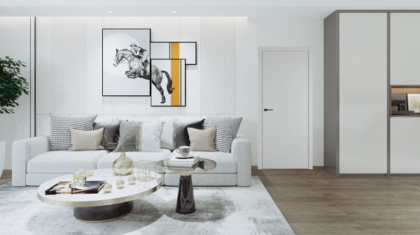 Изображение товара Дверь межкомнатная Emalex Basic Z 70x200 (Steel/ABS Black)