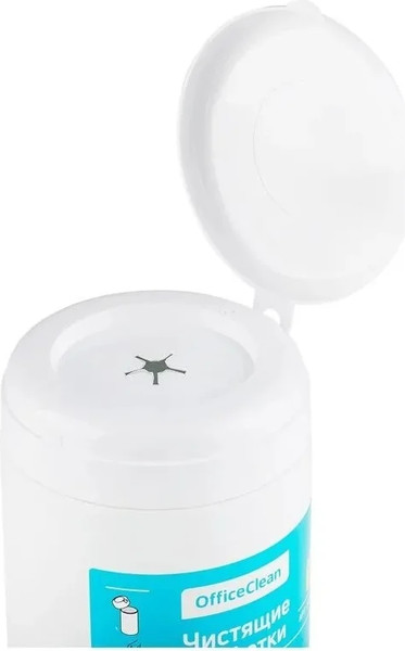 Изображение товара Салфетки для ухода за техникой OfficeClean Для мониторов всех типов. Абрикос / 325157 (100шт)