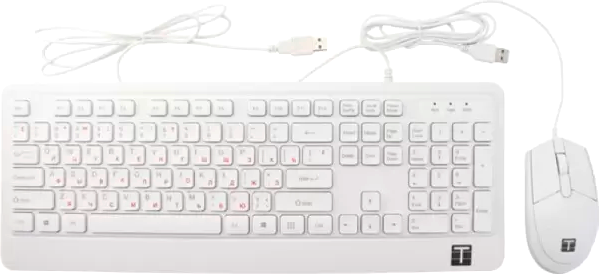 Изображение товара Комплект клавиатура и мышь Тесла MKB-001 (белый)