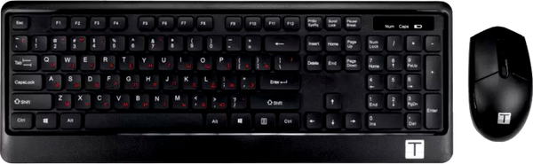 Изображение товара Комплект клавиатура и мышь Тесла MKB-PRO (черный)