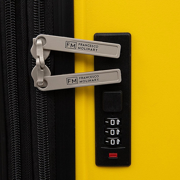 Изображение товара Чемодан на колесах Francesco Molinary 197-PP1906/3/24YLW (желтый)